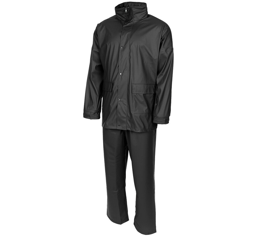 MFH - Regenpak - "Premium" - 2-delig - Zwart