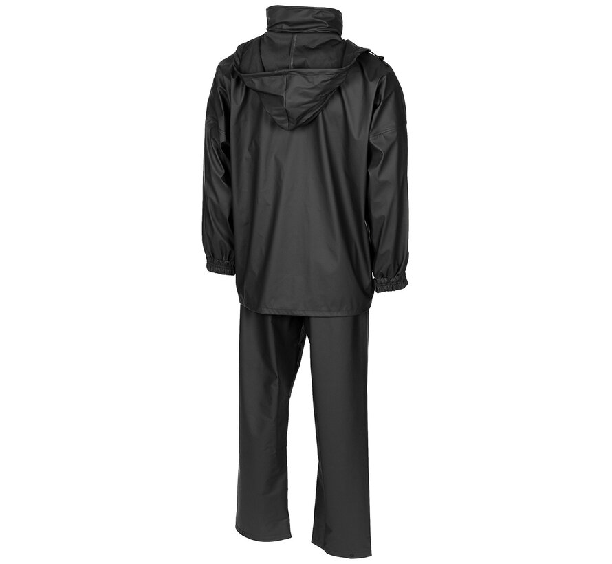 MFH - Regenpak - "Premium" - 2-delig - Zwart