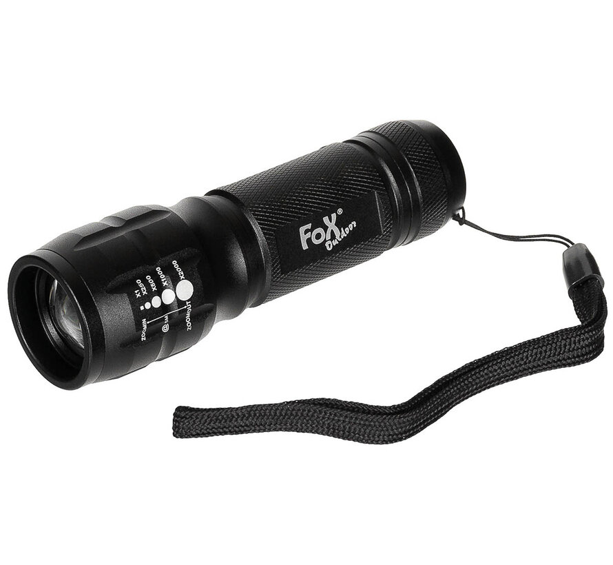 Fox Outdoor - Stablampe -  Mini -  3 Watt -   -  Fokus