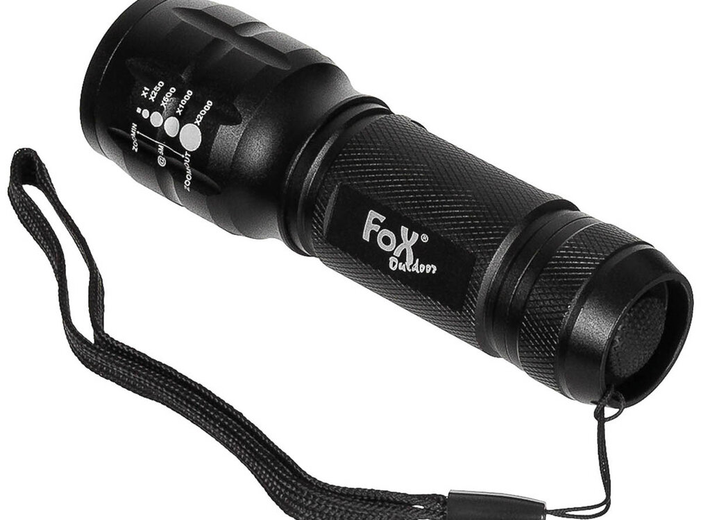 Fox Outdoor Fox Outdoor - Stablampe -  Mini -  3 Watt -   -  Fokus