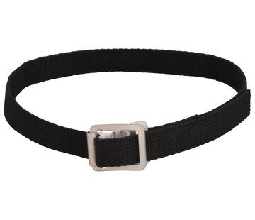 MFH MFH - Ceinture d'emballage BW  -  avec boucle  -  Noir  -  env. 130 cm