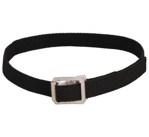 MFH MFH - Ceinture d'emballage BW  -  avec boucle  -  Noir  -  env. 60 cm