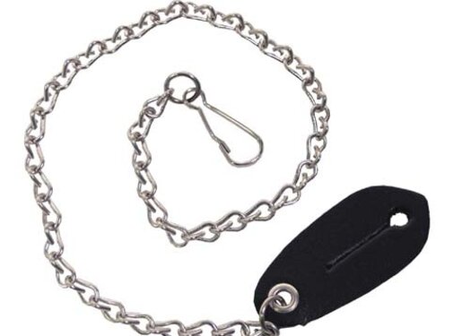 MFH MFH - Chaîne à maillons  -  Mousqueton/Cuir