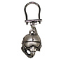 MFH - Schlüsselanhänger -  Metall -   -  Pilotenhelm -  silber