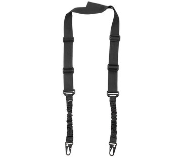 MFH MFH - Bungee riem  -  2-punts  -  Zwart  -