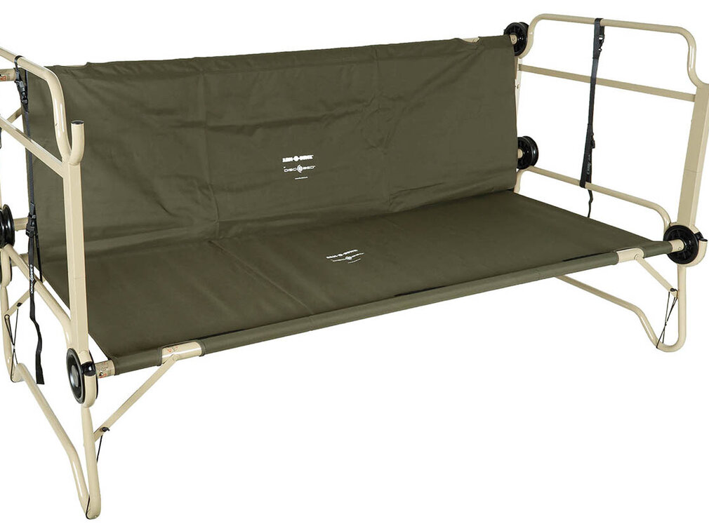 MFH MFH - Kinderbed  -  Disc-O-Bed  -  "Arm-O-Bunk"  -  Stapelbed  -  Met zijvak  -  Legergroen
