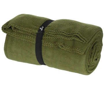 MFH MFH - Fleece deken  -  Legergroen  -  ca. 200 x 150 cm  -