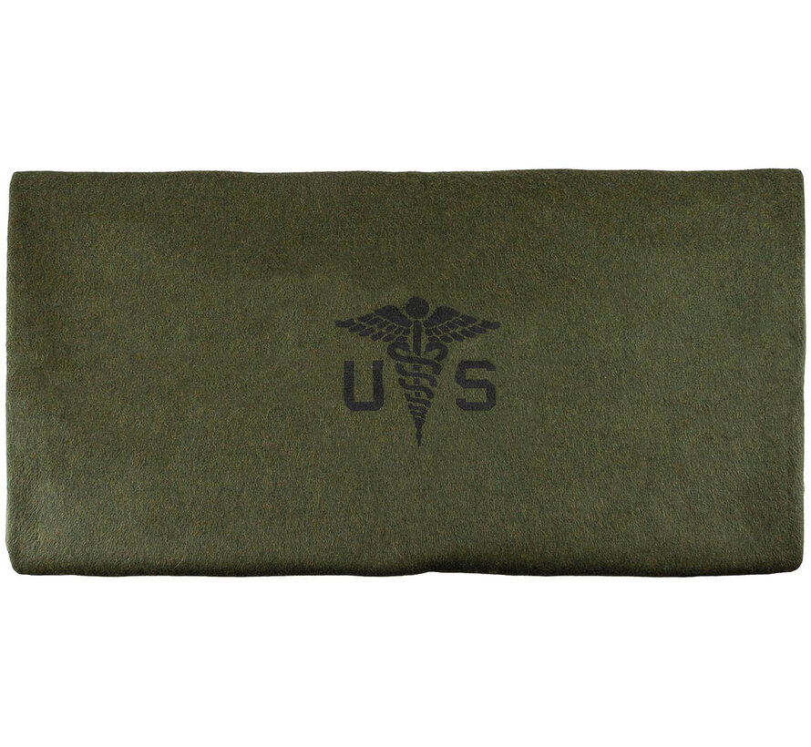 MFH - US Wolldecke -  "Medical" -  oliv -  ca. 225 x 155 cm