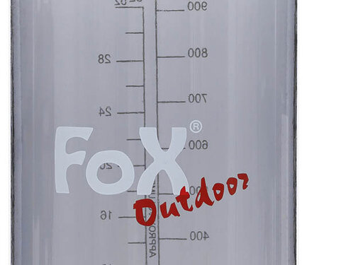 Fox Outdoor Fox Outdoor - Bouteille - Col large - Le Tritan - Gris - 1 l -