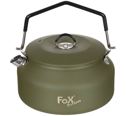 Fox Outdoor Fox Outdoor - Wasserkessel -  oliv -  Edelstahl -  ca. 1 l