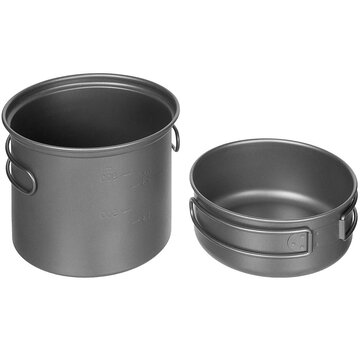 Fox Outdoor Fox Outdoor - Batterie  -  Titane  -  Pot  -  Pan