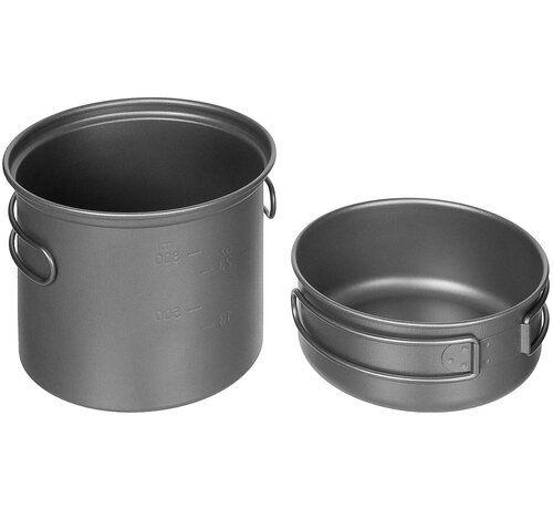 Fox Outdoor Fox Outdoor - Batterie  -  Titane  -  Pot  -  Pan