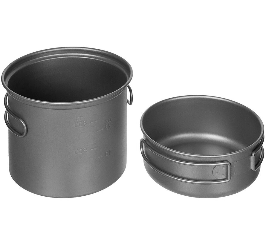 Fox Outdoor - Kochgeschirr -  Titan -  Topf -  Pfanne