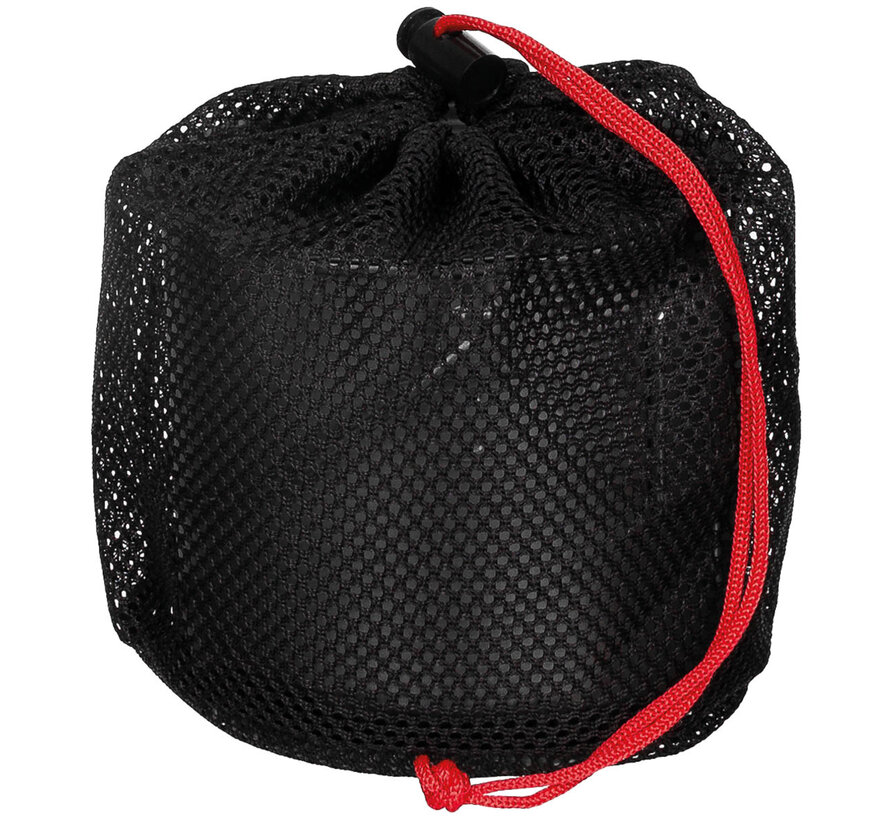 Fox Outdoor - Pot  -  Titanium  -  Klein  -  Met Deksel  -  Opvouwbare handgrepen  -  ca. 1 l