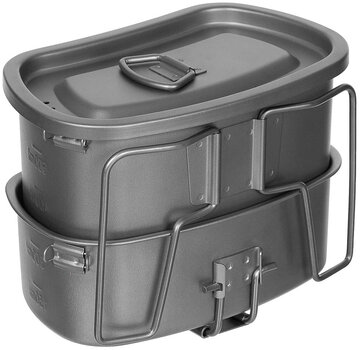 Fox Outdoor Fox Outdoor - Kochgeschirr -  Titan -  Klappgriffe -  3-teilig