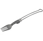 Fox Outdoor - Fourchette  -  Pliable  -  Titane