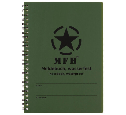 MFH MFH - Meldebuch - wasserfest - - Spiralbindung