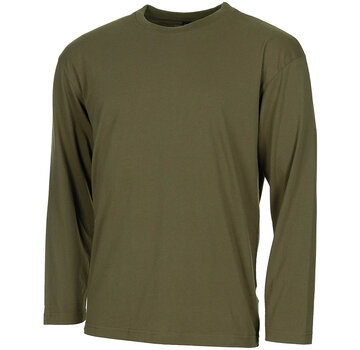 MFH MFH - US Shirt -  langarm -  oliv -  170 g/m²