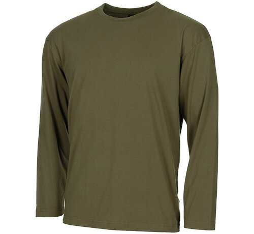 MFH MFH - US shirt  -  Lange Mouwen  -  Legergroen  -  170 g/m2