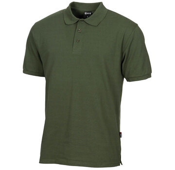 MFH MFH - Polo shirt  -  Legergroen  -  met knopen