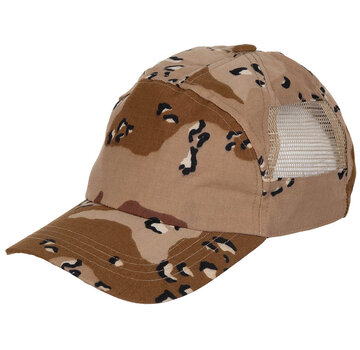 MFH MFH -  US Cap  -  6-kleurige Woestijncamouflage  -  met mesh-inzetstuk  -  Maat verst.