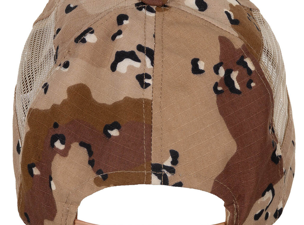 MFH MFH -  US Cap  -  6-kleurige Woestijncamouflage  -  met mesh-inzetstuk  -  Maat verst.