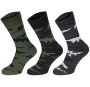 MFH MFH - Socken -  "Esercito" -  tarn -  halblang -  3er Pack