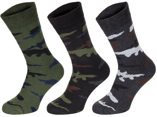 MFH MFH - Socken - "Esercito" - tarn - halblang - 3er Pack