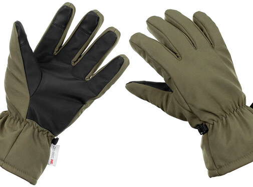 MFH MFH - Vinger handschoenen  -  Softshell  -  Legergroen  -  3M™ Thinsulate™
