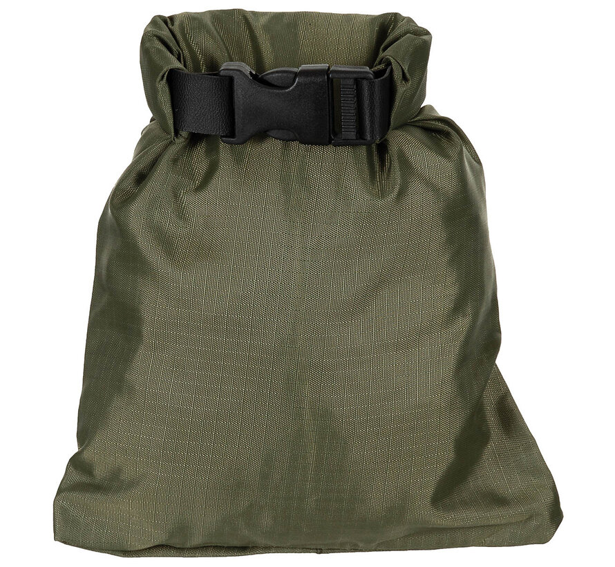 MFH - Tas voor Regenjas  -  "Drybag"  -  Legergroen  -  1 l