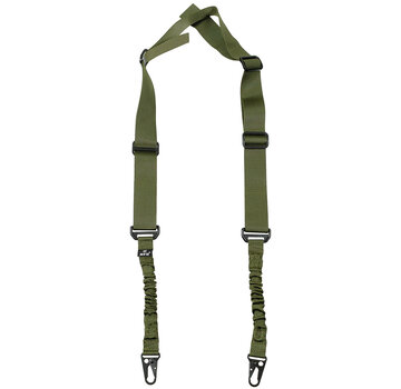 MFH MFH - Sangle élastique  -  2 points  -  Olive  -