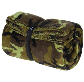 MFH MFH - Fleece deken  -  M95 CZ Camouflage  -  ca. 200 x 150 cm