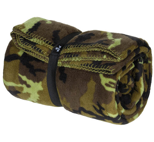 MFH MFH - Fleece deken  -  M95 CZ Camouflage  -  ca. 200 x 150 cm