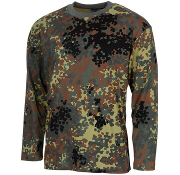 MFH MFH - US Shirt -  langarm -  flecktarn -  170 g/m²