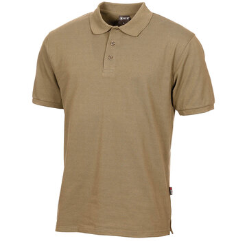 MFH MFH - Poloshirt -  coyote tan -  mit Knopfleiste