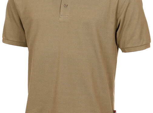 MFH MFH - Polo  -  bronzage coyote  -  avec bande de bouton