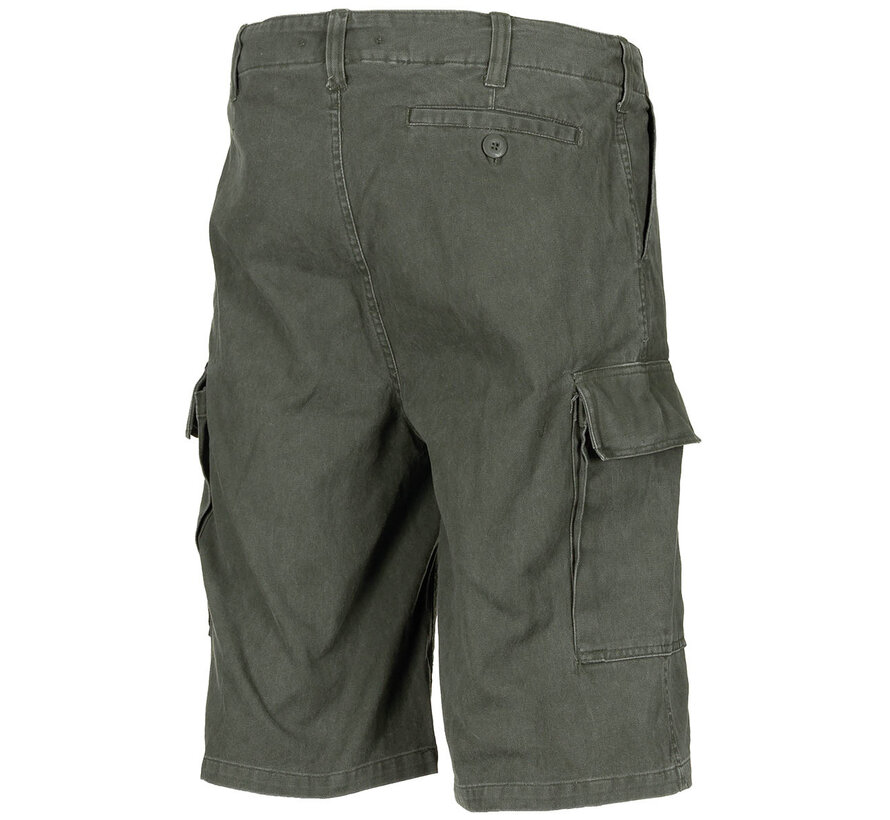 MFH - BW Moleskin Bermuda -   -  oliv-stonewashed