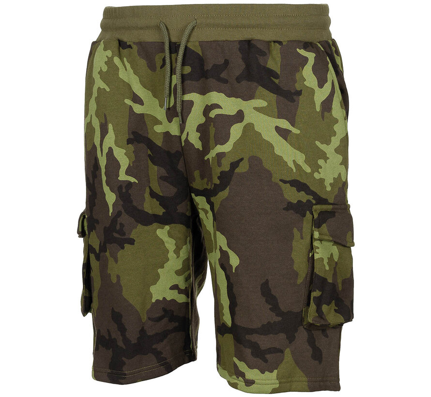 MFH  -  Bermudas,  -  "Jogger"  -  vz95 Tsjechisch camouflagepatroon