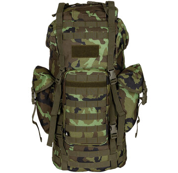 MFH MFH - BW Kampfrucksack -  "MOLLE" -  65 l -  Alu-Ausst. -  M95 CZ tarn