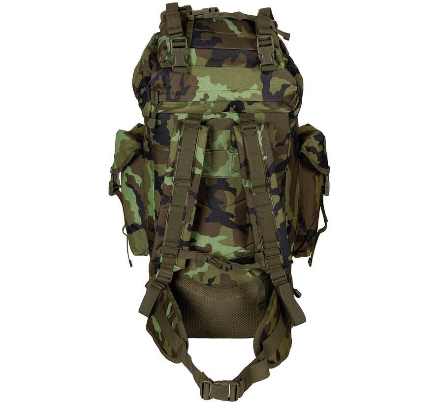 MFH - Bundeswehr Gevechtsrugzak  -  "MOLLE"  -  65 l  -  Aluminium versteviging  -  M95 CZ Camouflage