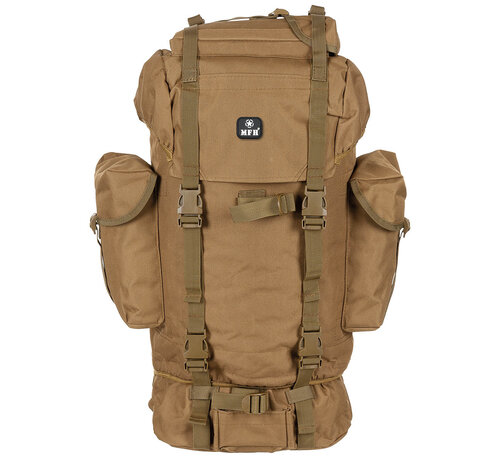 MFH MFH - Bundeswehr Gevechtsrugzak  -  65 l  -  Aluminium versteviging  -  Coyote tan