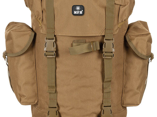 MFH MFH - BW Kampfrucksack - 65 l - - Alu-Aussteifung - coyote tan