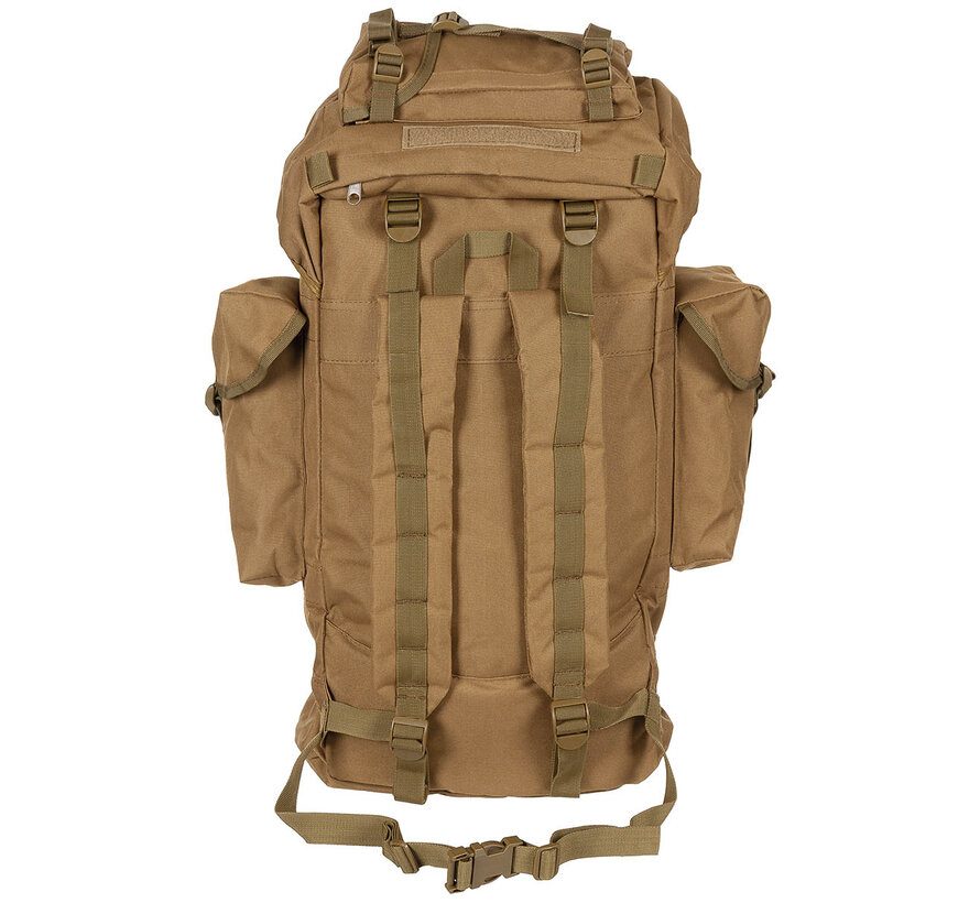 MFH - Bundeswehr Gevechtsrugzak  -  65 l  -  Aluminium versteviging  -  Coyote tan