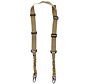 MFH - Sangle élastique  -  2 points  -  bronzage coyote  -