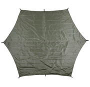 MFH MFH - Plane -  "Hexagon-Tarp" -  oliv -  ca. 340 x 310 cm