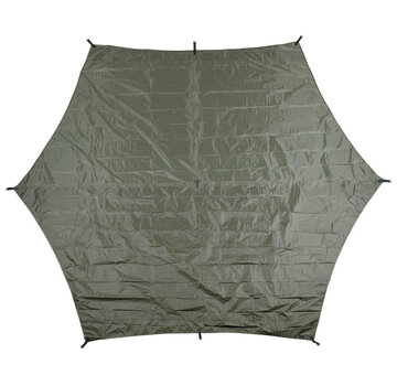 MFH MFH - zeskantig zeil - legergroen - ca. 340 x 310 cm