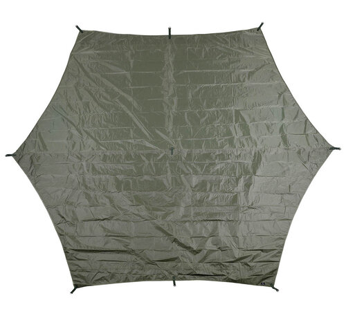 MFH MFH - Bâche  -  "Hexagon-Tarp"  -  Olive  -  env. 340 x 310 cm