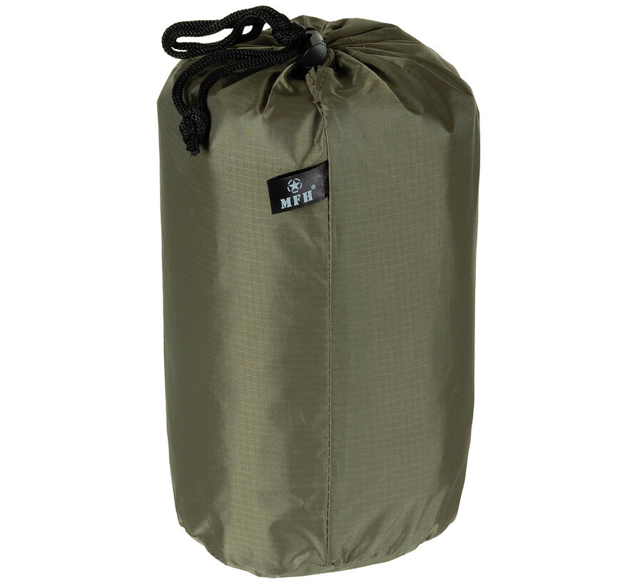 MFH - Bâche  -  "Hexagon-Tarp"  -  Olive  -  env. 340 x 310 cm