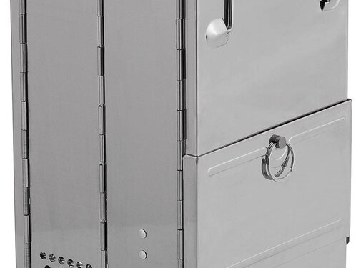 Fox Outdoor Fox Outdoor - Raketoven - Roestvrij Staal - Opvouwbaar- Medium