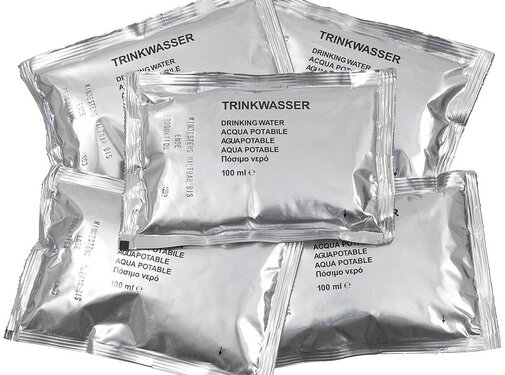 MFH MFH - Drinkwater - Bundeswehr - Verpakking van 5 zakjes van 100 ml